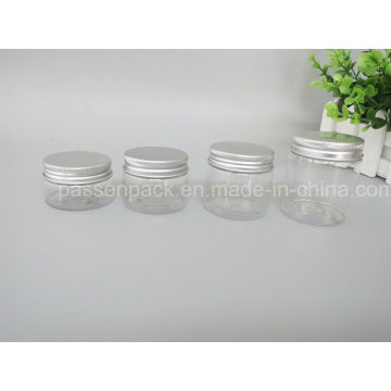120ml Pet Plastic Cream Jar with Aluminum Cover (PPC-PPJ-38)